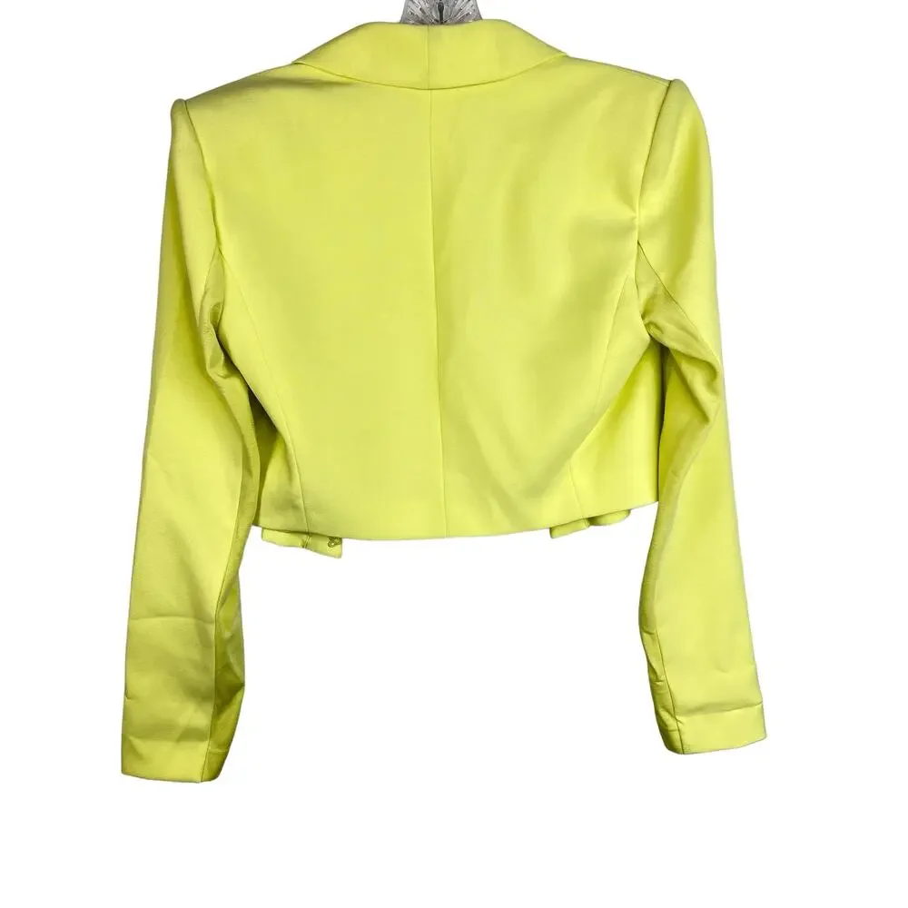 BCBG Maxazria Crop Blazer Jacket Small - Picture 5 of 10